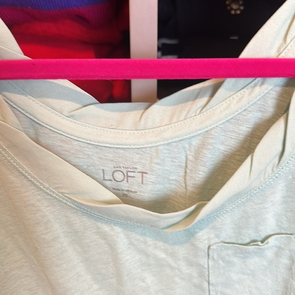 Loft mint sleeveless scoop neck t shirt size XS​ - Picture 2 of 3